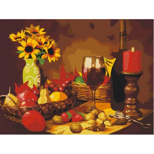 Картина за номерами Art Craft Фруктова вечеря 40х50 см 12139-AC Картина за номерами Art Craft Фруктова вечеря 40х50 см 12139-AC