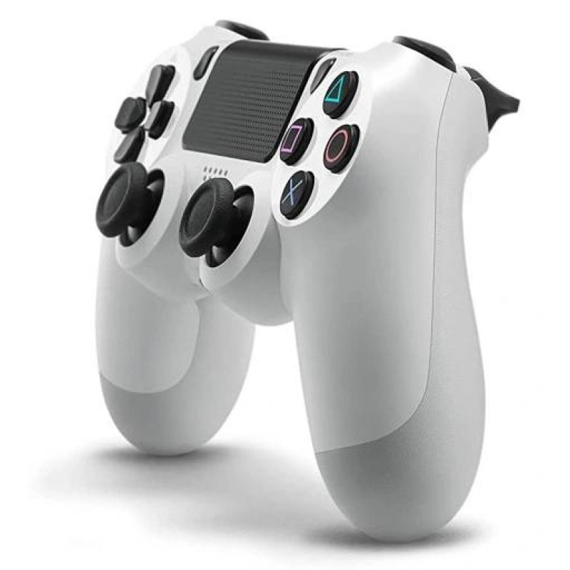 Бездротовий геймпад Play Station Dualshock 4 Wireless Bluetooth джойстик для приставки PS4 White