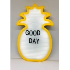 Нічний світильник Ананас Light up message board з посланням Жовтий (uq124108)