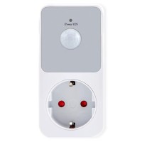 Розетка з датчиком руху Nectronix PIR01-EU, 16 Ампер, 3680 Ватт