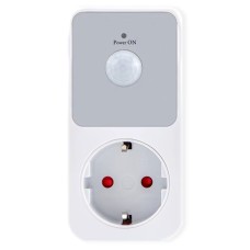 Розетка з датчиком руху Nectronix PIR01-EU, 16 Ампер, 3680 Ватт