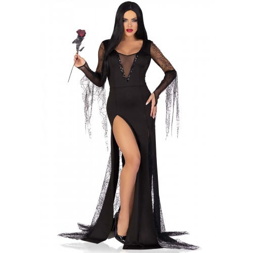 Еротичний костюм Мортіші Аддамс Leg Avenue Sexy Spooky Morticia S в інтернет супермаркеті PbayMarket!