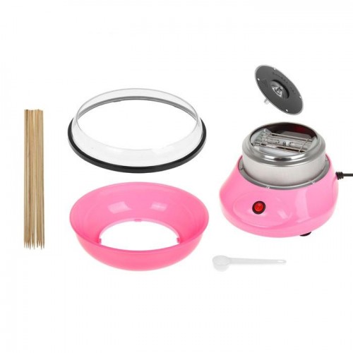 Апарат для приготування солодкої вати Candy Maker H0221 Pink 500 Вт (hub_np2_0255)