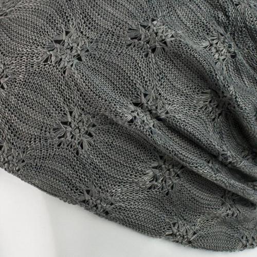 Шапка біні Beani'qe Мереживо Lace One size Сірий (21818) в інтернет супермаркеті PbayMarket!