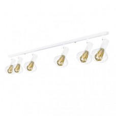 Світильник лофт MSK Electric Lotus стельовий NL 14151-6 WH