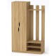 Передпокій з шафою Компанит Ніна 120,2х46,8х195 см Дуб сонома
