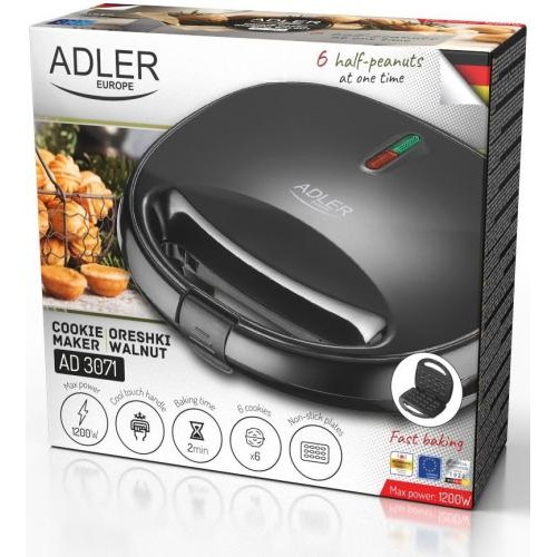 Горішниця електрична Adler AD 3071 на 12 горішків Горішниця електрична Adler AD 3071 на 12 горішків