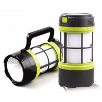 Підвісний акумуляторний кемпінговий ліхтар Camping Lantern F-910-B 2500 мА·год з функцією Power Bank