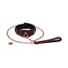 Нашийник з повідцем Liebe Seele Wine Red Curved Collar в інтернет супермаркеті PbayMarket!