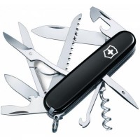Швейцарский нож Victorinox Huntsman 91 мм 15 функций Черный в блистере (1.3713.3B1) Швейцарский нож Victorinox Huntsman 91 мм 15 функций Черный в блистере (1.3713.3B1)