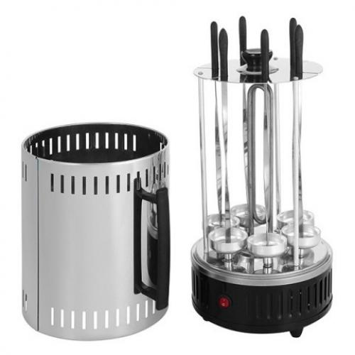 Електрошашличниця Domotec BBQ шашличниця GH8612 1000W Електрошашличниця Domotec BBQ шашличниця GH8612 1000W