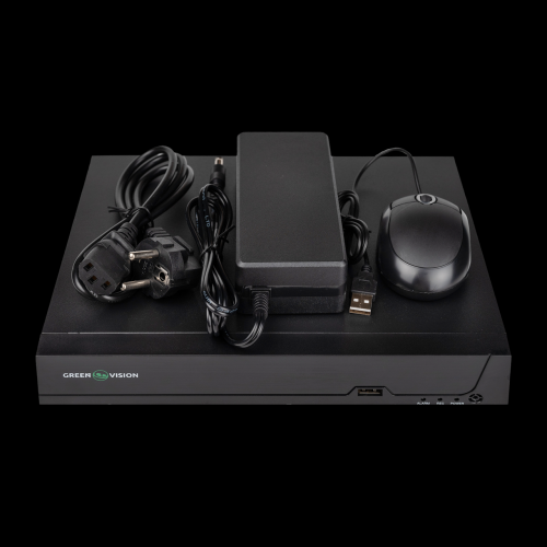 IP відеореєстратор 10-канальний 8MP NVR GreenVision GV-N-S024/08 (8POE) IP відеореєстратор 10-канальний 8MP NVR GreenVision GV-N-S024/08 (8POE)