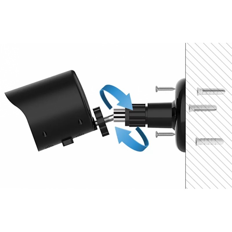 Корпус кронштейн для зовнішньої установки камери Xiaomi Mijia Y3/Y4, Yi/Mi Home Чорний (SYiHC)