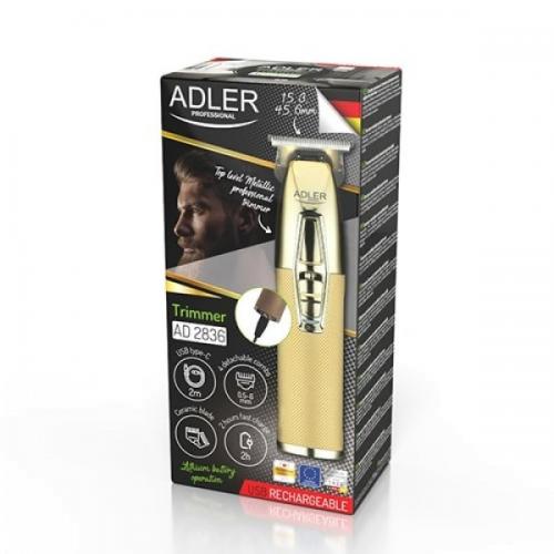 Тример для бороди та стрижки волосся Adler AD 2836g золотистий в інтернет супермаркеті PbayMarket!