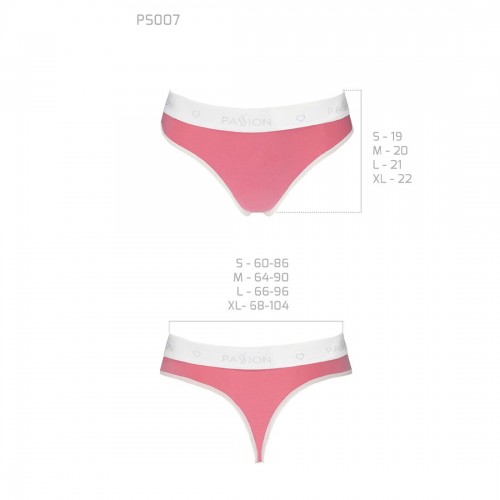 Спортивні трусики-стрінги Passion PS007 PANTIES pink, size M в інтернет супермаркеті PbayMarket!