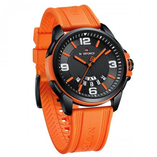 Наручний годинник чоловічий NaviForce Young Orange Чорний (3492) Наручний годинник чоловічий NaviForce Young Orange Чорний (3492)