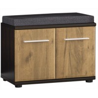 Тріо Тумба 2Д з подушкою Меблі Сервіс Венге темний + Дуб крафт (60.2х32х46 см) Тріо Тумба 2Д з подушкою Меблі Сервіс Венге темний + Дуб крафт (60.2х32х46 см)