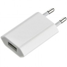 Зарядний пристрій Apple iPod/iPhone (1USBx1A) 1000mAh White (D02089)