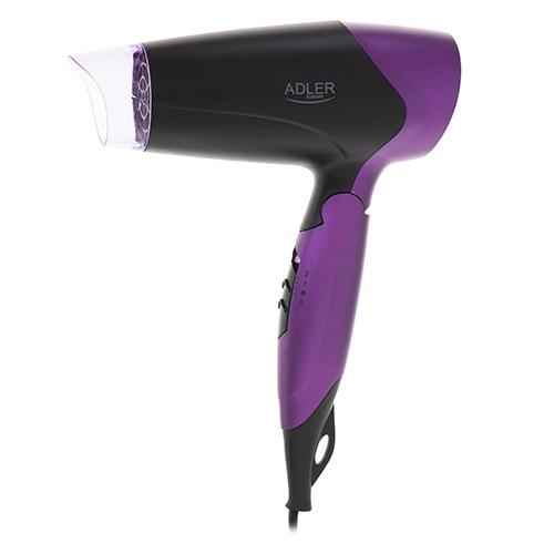 Фен Adler 18х24х6,5 см Чорно-фіолетовий AD 2260 Фен Adler 18х24х6,5 см Чорно-фіолетовий AD 2260