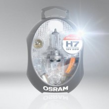 Комплект запасних ламп для легкових автомобілів OSRAM CLK H7