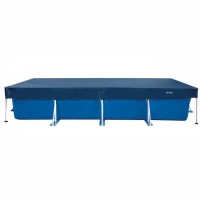 Захисний тент-чохол Intex 28080,  ▭ 450 х 220 см для каркасного басейну