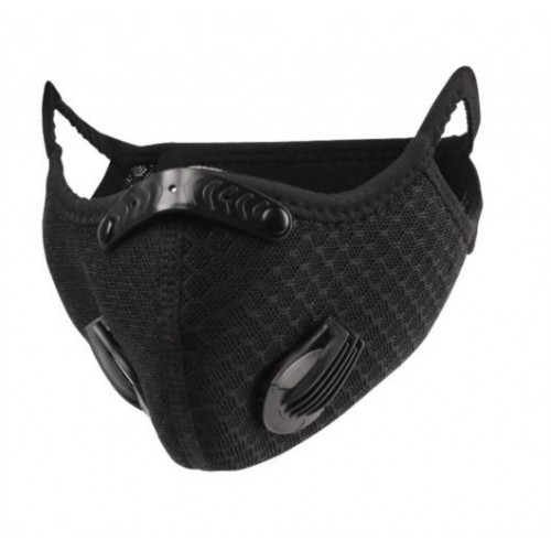 Багаторазовий респіратор Dark Weider з 2-ма клапанами Jellys Чорний (DWМ) Багаторазовий респіратор Dark Weider з 2-ма клапанами Jellys Чорний (DWМ)