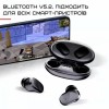 Бездротові Bluetooth навушники вкладиші Saniyer TWS Вакуумні з Вбудованим Чіпом JL А68 Чорні (442)