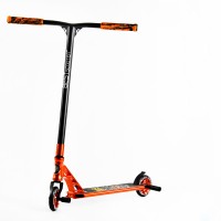 Самокат трюковий Best Scooter Spider HIC-система пеги алюмінієвий диск та дека колеса PU 100 кг Orange (107487)