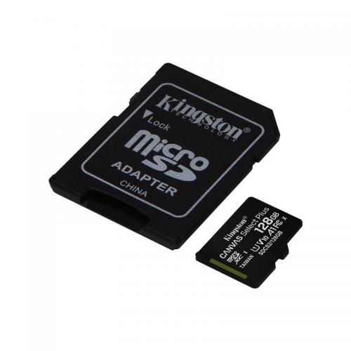 Карта пам'яті MicroSDXC 128GB UHS-I Class 10 Kingston Canvas Select Plus R100MB/s + SD-адаптер (SDCS2/128GB) в інтернет супермаркеті PbayMarket!