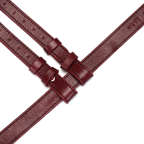 Трусики для страпона Liebe Seele Wine Red Strap on Harness в інтернет супермаркеті PbayMarket!