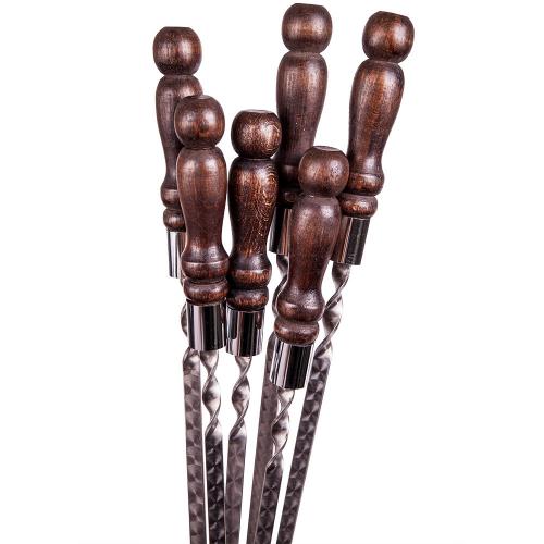 Шампура для шашлику Куля Gorillas BBQ SKK77 45 см 4 шт (5460) Шампура для шашлику Куля Gorillas BBQ SKK77 45 см 4 шт (5460)