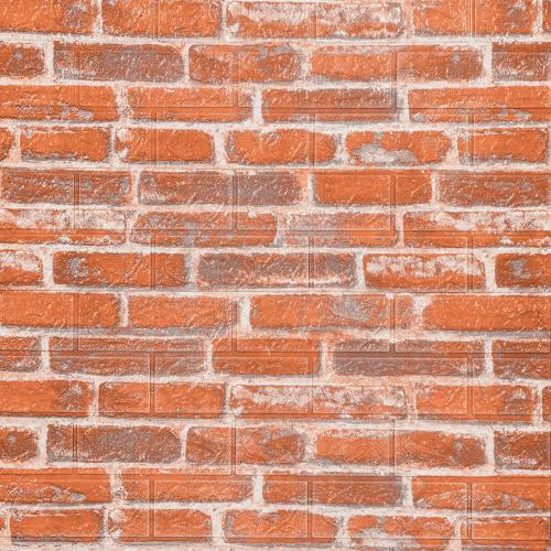 Самоклеюча 3D панель під руду катеринославу цеглу Sticker Wall 20000х700х3мм Самоклеюча 3D панель під руду катеринославу цеглу Sticker Wall 20000х700х3мм