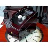 Шкатулка Salvadore для підзаводу 2 годинників 3024/EB/F5 19х26х21,5 см Бордово-чорний