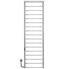 Рушникосушарка електрична Трапеція з полицею П17 500х1800 Deffi Хром JD03 (C.TP.180.50.17.E.C.L.1)