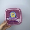 Ланч-бокс пластиковий з трьома відділами 15*15*6 см Cute Invasion Ал Пластик 37166 в інтернет супермаркеті PbayMarket!