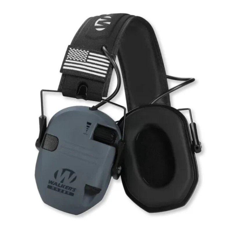 Навушники тактичні активні Walker's Razor Сірий (2373259083)
