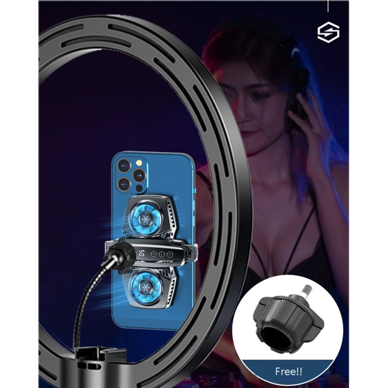 Універсальний напівпровідниковий радіатор-вентилятор для смартфона MEMO Union PUBG Mobile K4 Black