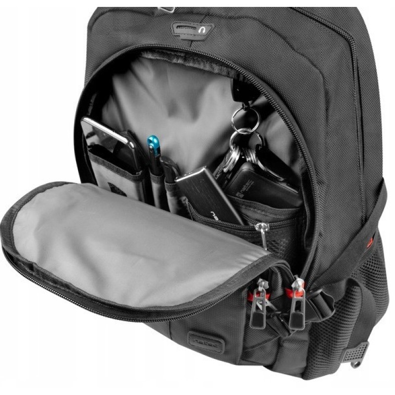 Рюкзак із відділенням для ноутбука 15,6 дюймів Natec Merino NTO-1703 Чорний