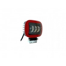 Світлодіодна фара AllLight 30W(A) 3chip spot 9-30V (RED)