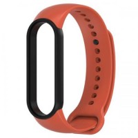 Ремінець MiJobs Double Color для Xiaomi Mi Band 5/6 Orange Black Ремінець MiJobs Double Color для Xiaomi Mi Band 5/6 Orange Black