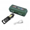 Ліхтар ручний Police 525/8468-XPE+COB, Li-Ion акум., zoom, ЗУ microUSB, Box