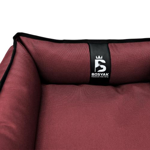 Лежак ліжко для собак та котів EGO Bosyak Waterproof XS 50x45 Бордовий (спальне місце для собак та котів) Лежак ліжко для собак та котів EGO Bosyak Waterproof XS 50x45 Бордовий (спальне місце для собак та котів)