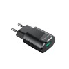 Мережевий зарядний пристрій Grand-X CH-17 (1xUSB 2.1А) Black із захистом від перевантаження в інтернет супермаркеті PbayMarket!