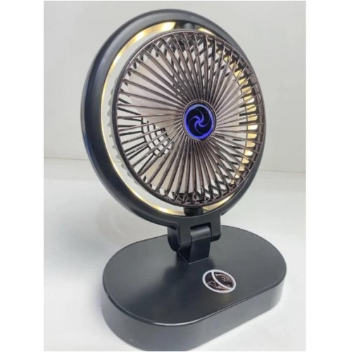 Настільний вентилятор Desko WL 1564 LED Desktop Fan Чорний (30151439А) Настільний вентилятор Desko WL 1564 LED Desktop Fan Чорний (30151439А)
