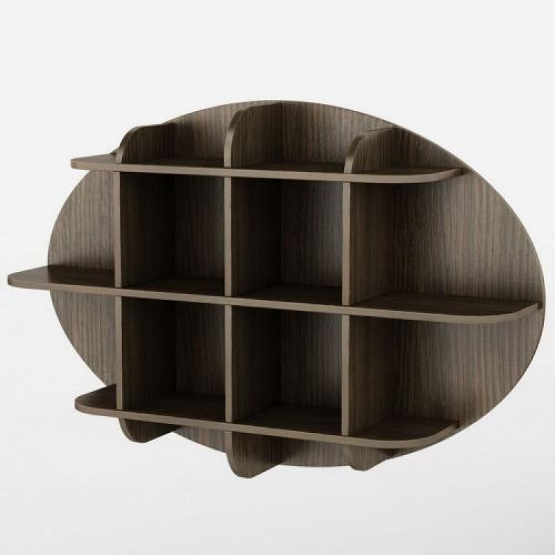 Полиця навісна Тиса Мебель Нова Венге 800x250x1200 мм