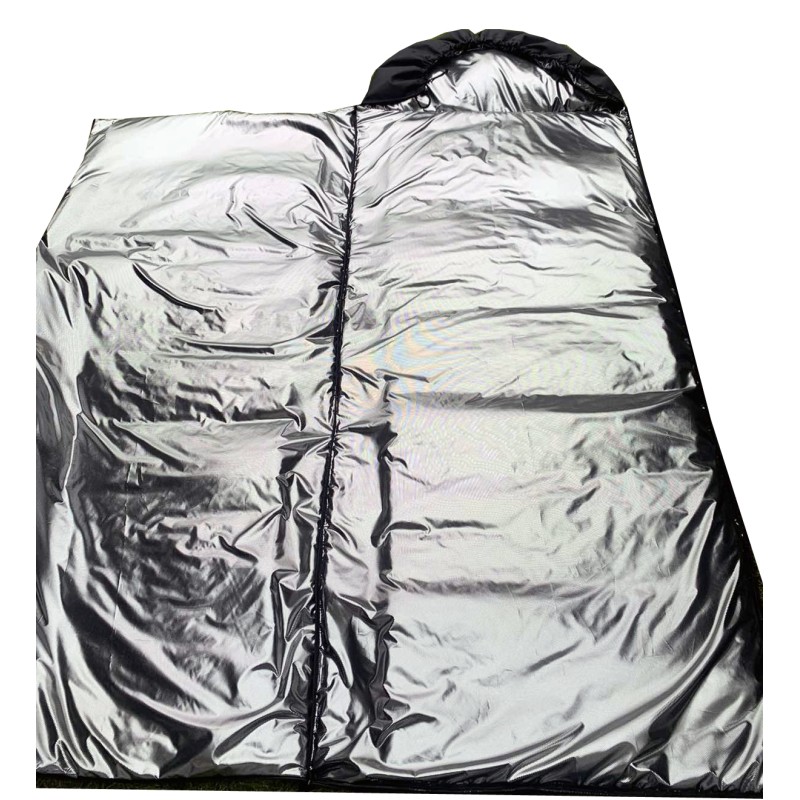 Спальний мішок тактичний зимовий Дорожка 230х90 черний 5048