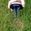 Вуличний світильник садовий на сонячній батареї Solar Disk Lights 5050 Сірий (210096)