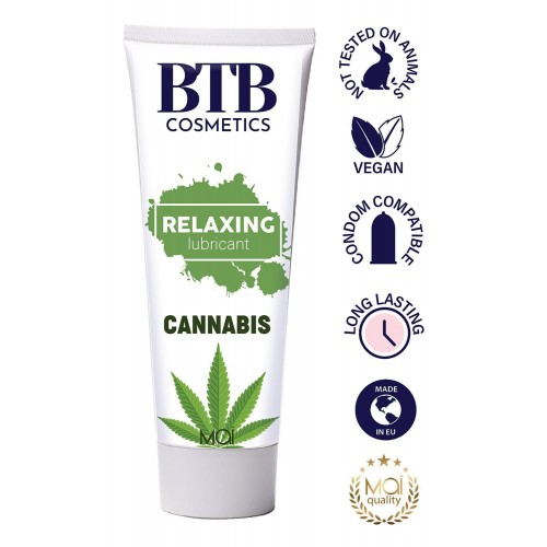 Змазка на гібридній основі BTB Relaxing Lubricant Cannabis (100 мл) в інтернет супермаркеті PbayMarket!