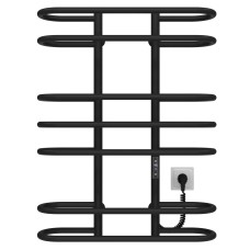 Рушникосушарка електрична Британіка П7 600х800 Deffi Чорний JD03 (C.BR.80.60.7.E.B.R.1)