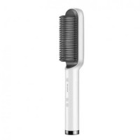 Термогребінець для випрямлення волосся RIAS Hair Straightener HQT-908 Grey (3_01625)